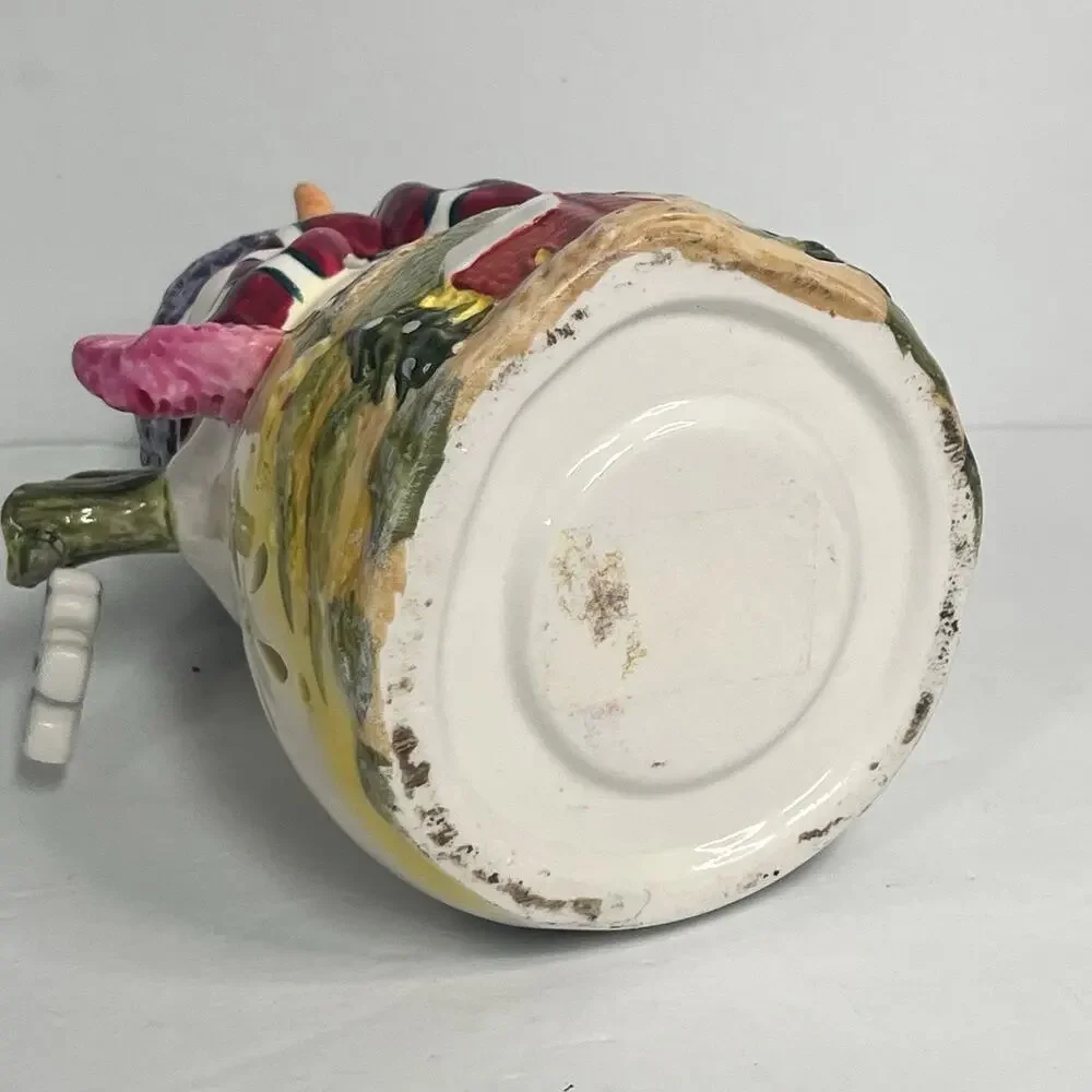 vintage 2000s christmas y2k snowman tea light candle holder scenic dangle charms